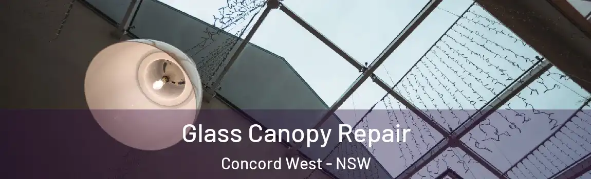  Glass Canopy Repair Concord West - NSW