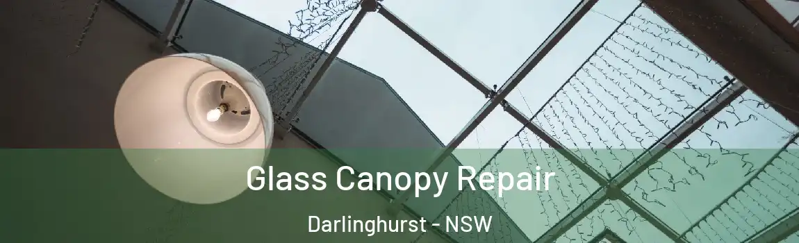  Glass Canopy Repair Darlinghurst - NSW