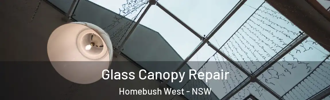  Glass Canopy Repair Homebush West - NSW