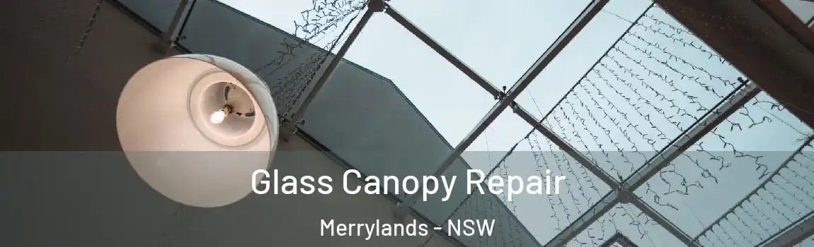  Glass Canopy Repair Merrylands - NSW