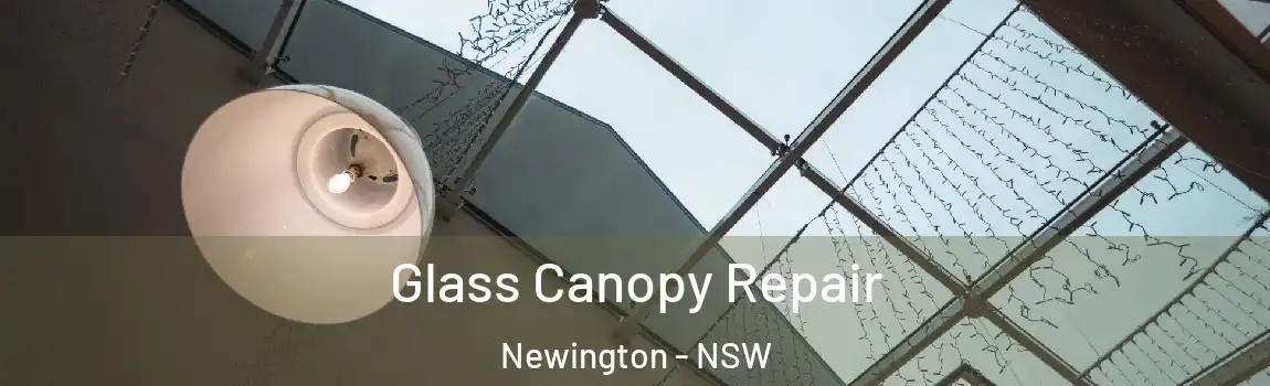  Glass Canopy Repair Newington - NSW