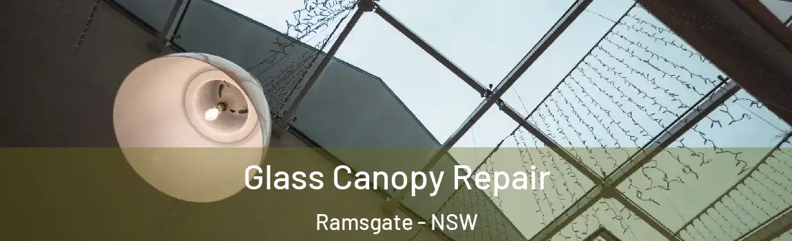  Glass Canopy Repair Ramsgate - NSW