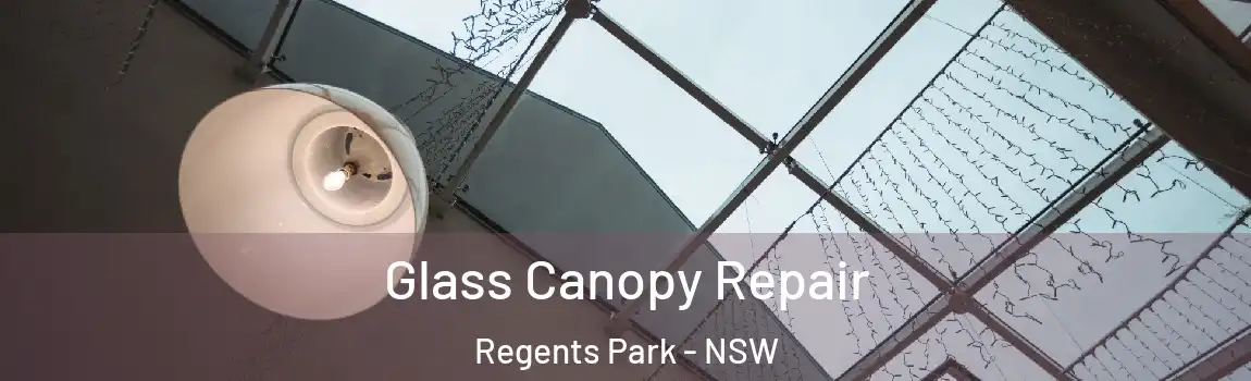  Glass Canopy Repair Regents Park - NSW