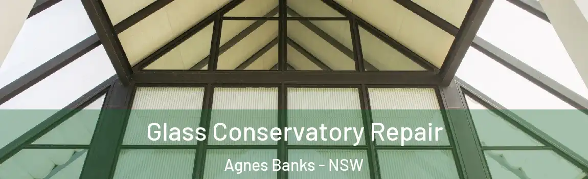  Glass Conservatory Repair Agnes Banks - NSW