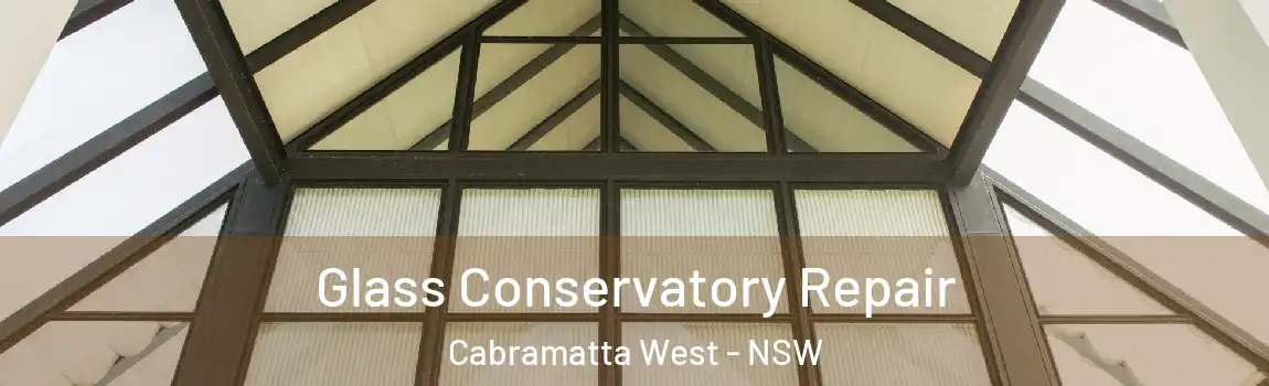  Glass Conservatory Repair Cabramatta West - NSW