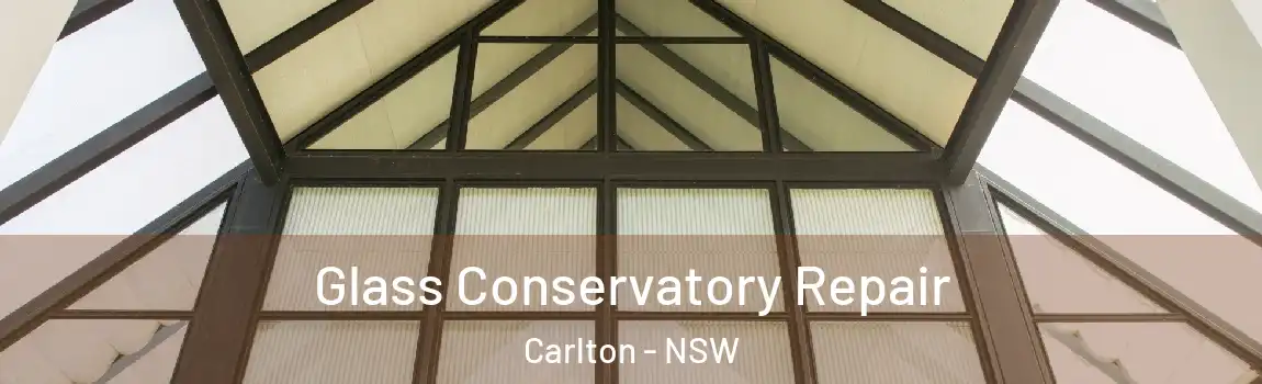  Glass Conservatory Repair Carlton - NSW