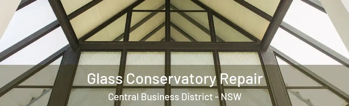  Glass Conservatory Repair Central Business District - NSW