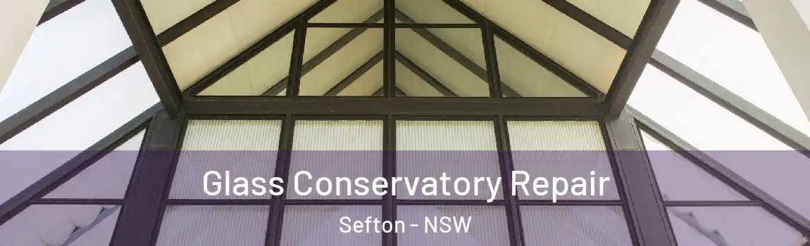  Glass Conservatory Repair Sefton - NSW