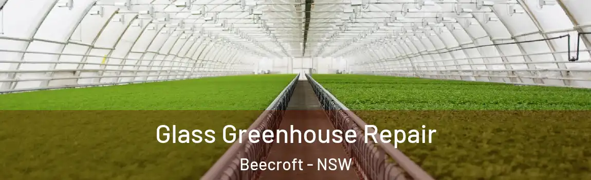  Glass Greenhouse Repair Beecroft - NSW