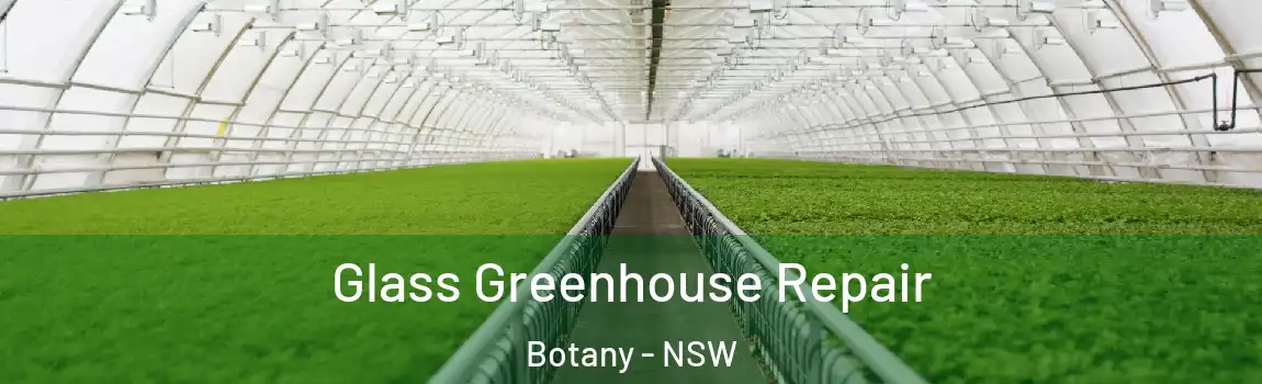 Glass Greenhouse Repair Botany - NSW