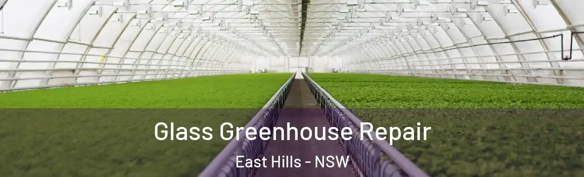  Glass Greenhouse Repair East Hills - NSW