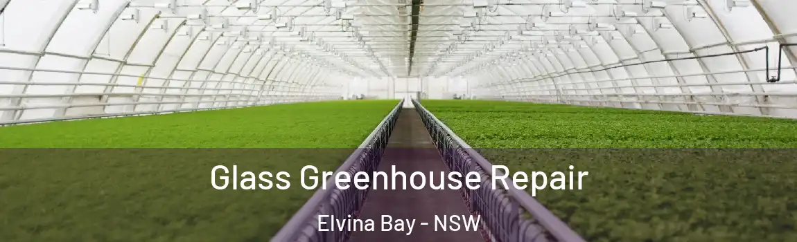  Glass Greenhouse Repair Elvina Bay - NSW