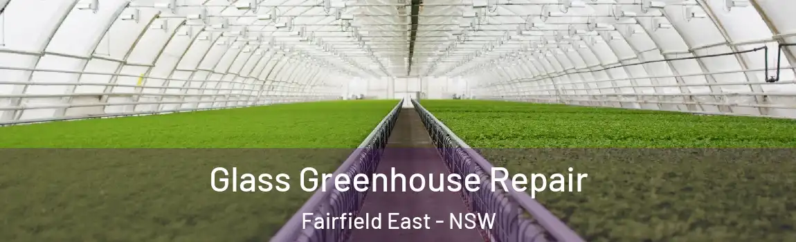  Glass Greenhouse Repair Fairfield East - NSW