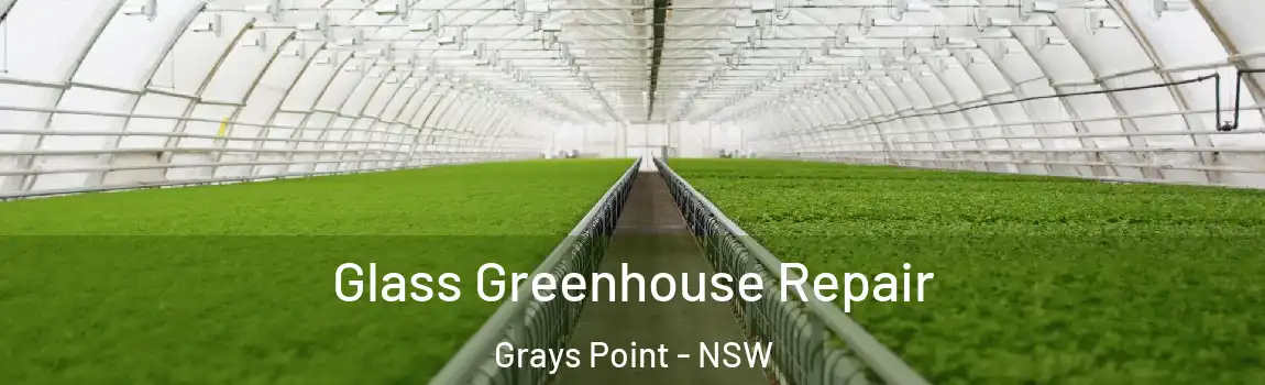  Glass Greenhouse Repair Grays Point - NSW