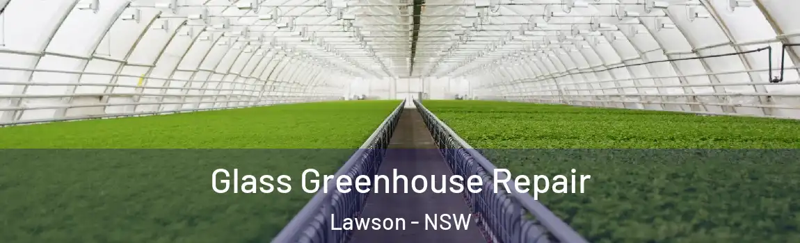  Glass Greenhouse Repair Lawson - NSW
