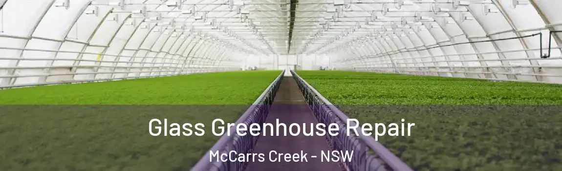  Glass Greenhouse Repair McCarrs Creek - NSW