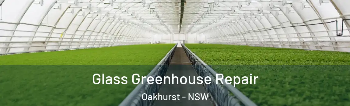  Glass Greenhouse Repair Oakhurst - NSW