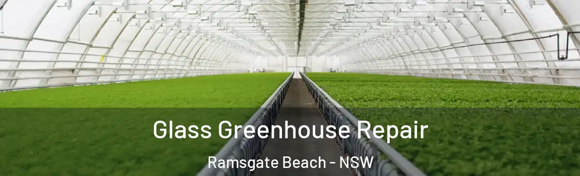  Glass Greenhouse Repair Ramsgate Beach - NSW