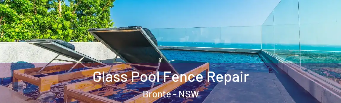  Glass Pool Fence Repair Bronte - NSW