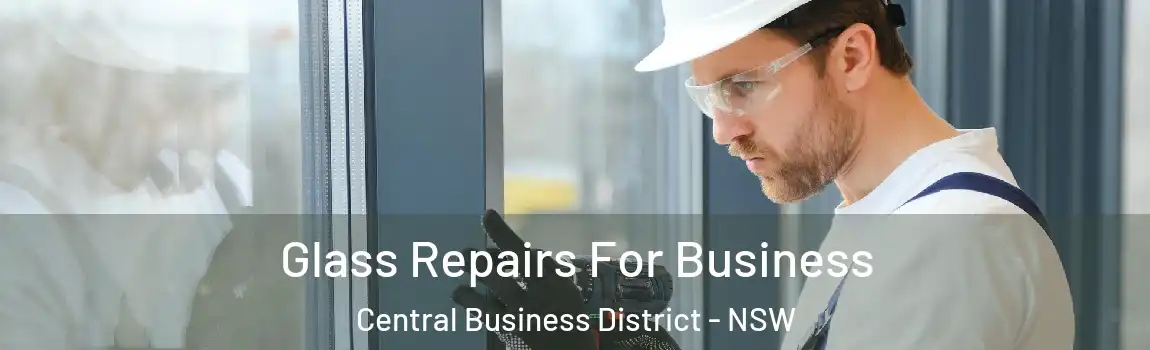  Glass Repairs For Business Central Business District - NSW
