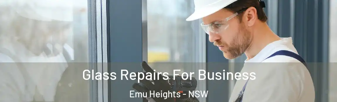  Glass Repairs For Business Emu Heights - NSW
