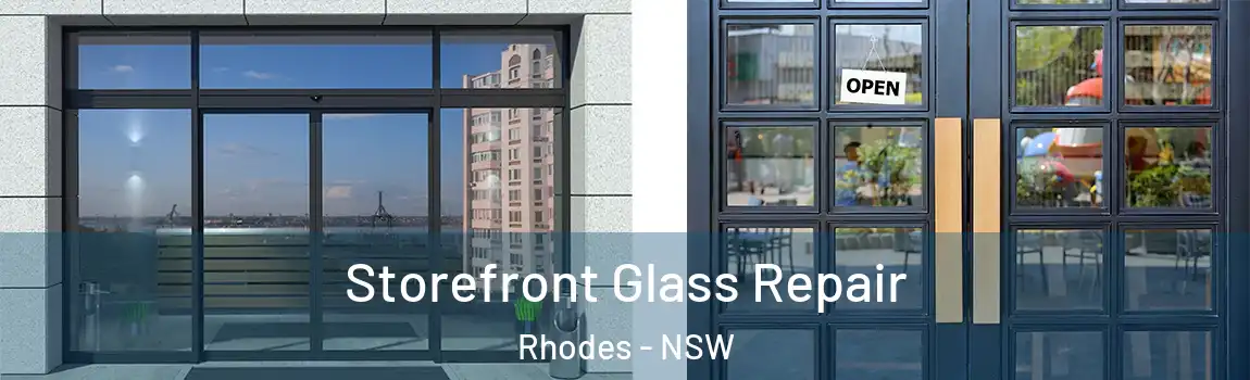  Storefront Glass Repair Rhodes - NSW