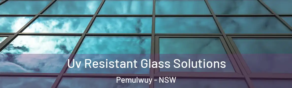  Uv Resistant Glass Solutions Pemulwuy - NSW