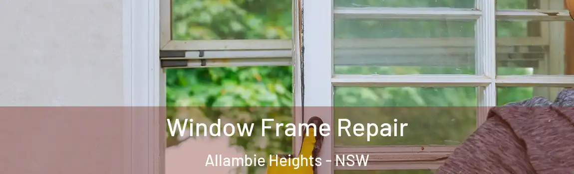  Window Frame Repair Allambie Heights - NSW