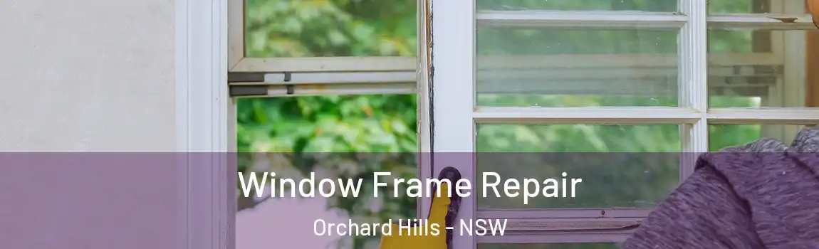  Window Frame Repair Orchard Hills - NSW