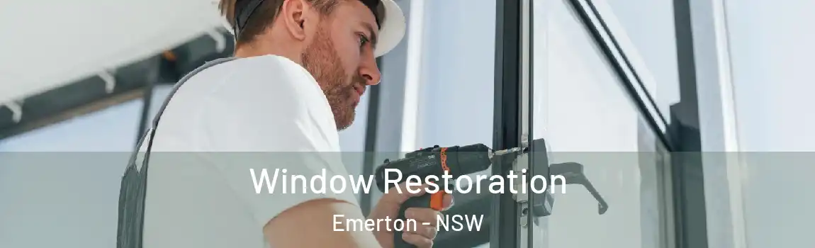  Window Restoration Emerton - NSW