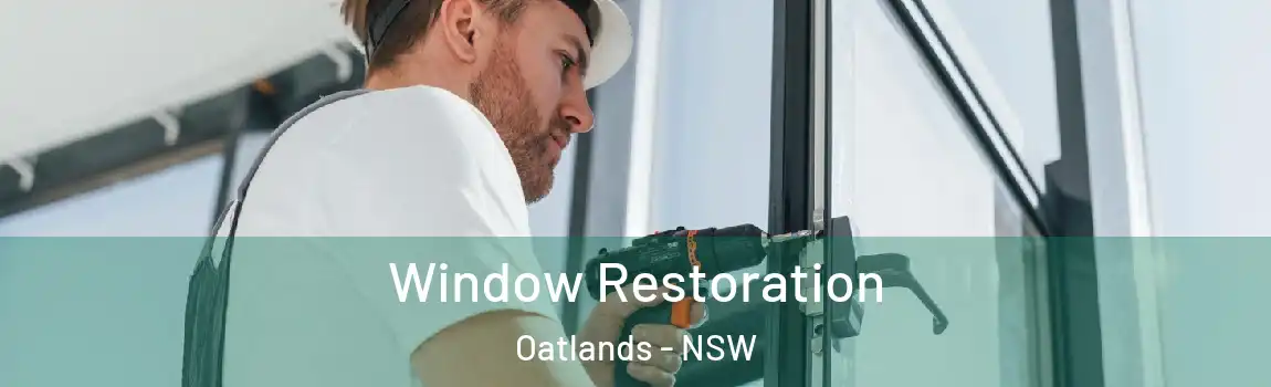  Window Restoration Oatlands - NSW